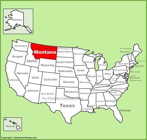 where is montana located.